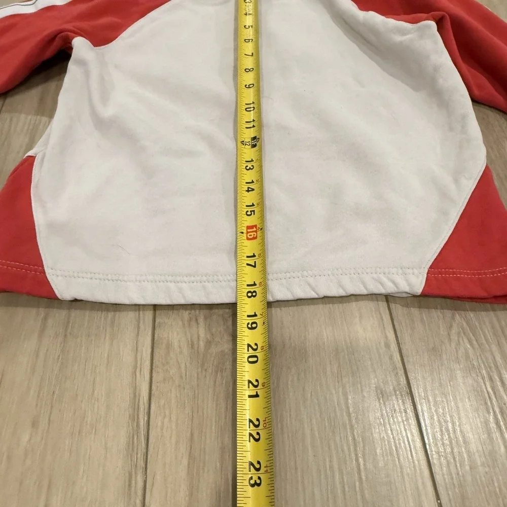 Wisconsin Badgers Nike Y2K‎ Sweatshirt Hoodie Youth S Center Swoosh NCAA Vintage